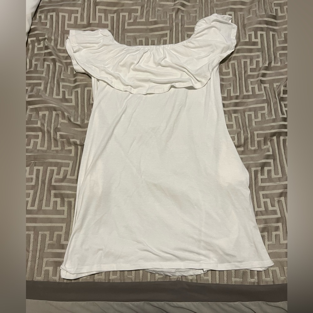 Cotton white dress